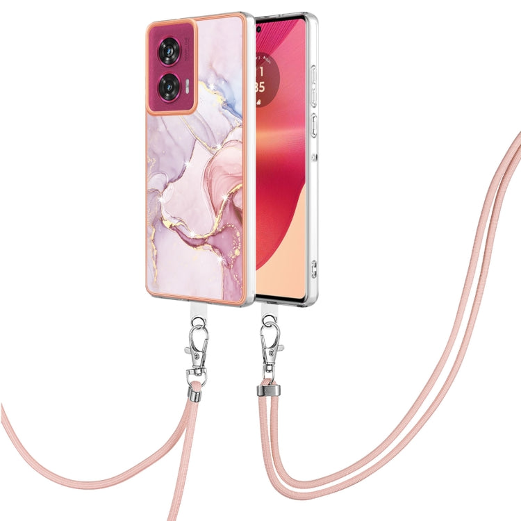 Electroplating Marble Dual-side IMD Phone Case with Lanyard, Series 1 My Store