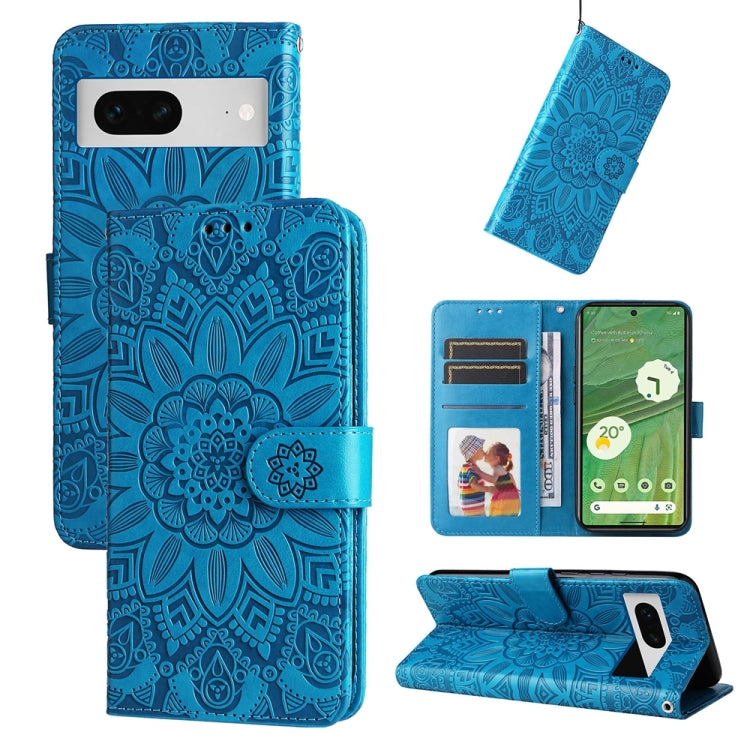 Embossed Sunflower Leather Phone Case, Series 1 My Store