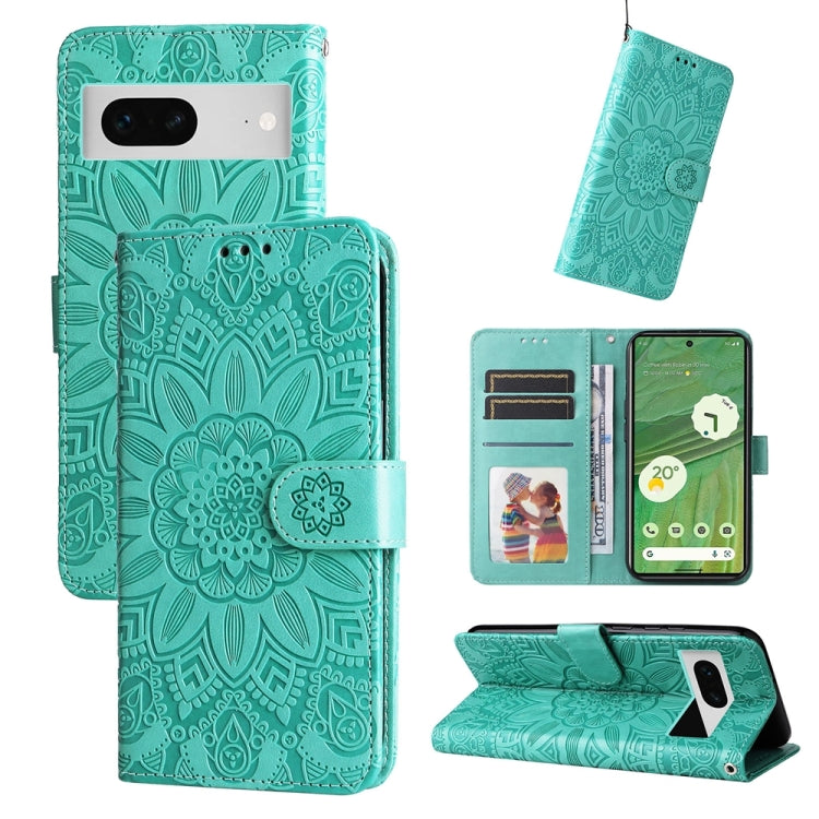 Embossed Sunflower Leather Phone Case, Series 1 My Store