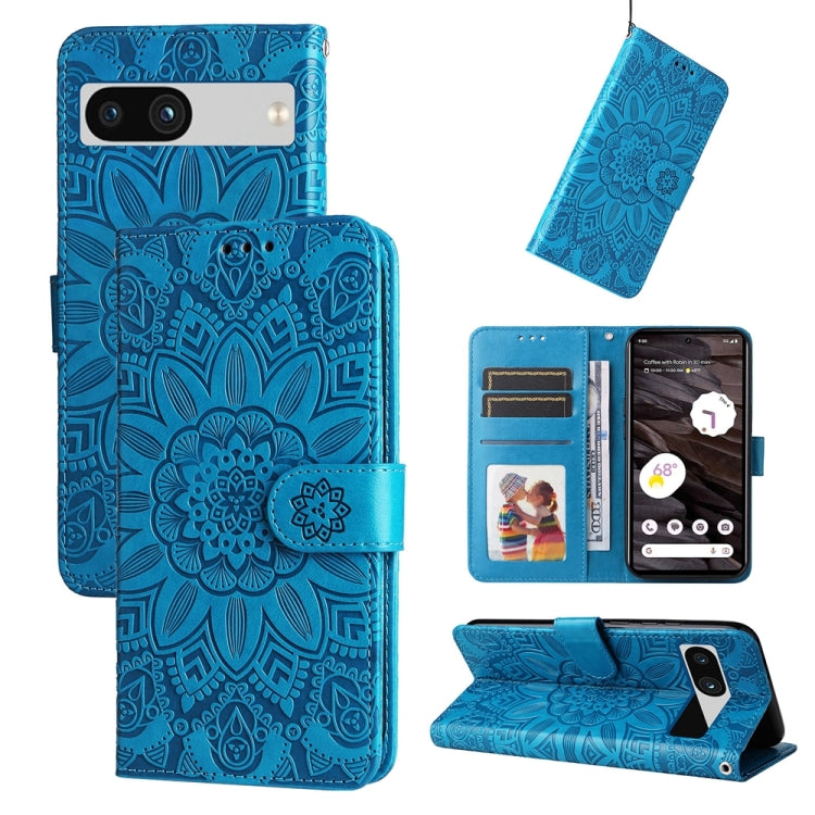 Embossed Sunflower Leather Phone Case, Series 1 My Store