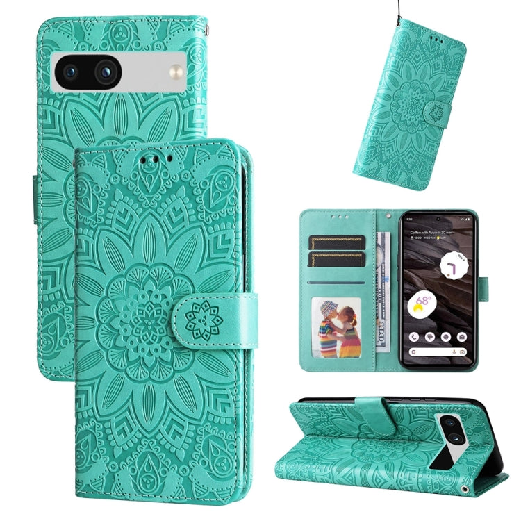 Embossed Sunflower Leather Phone Case, Series 1 My Store