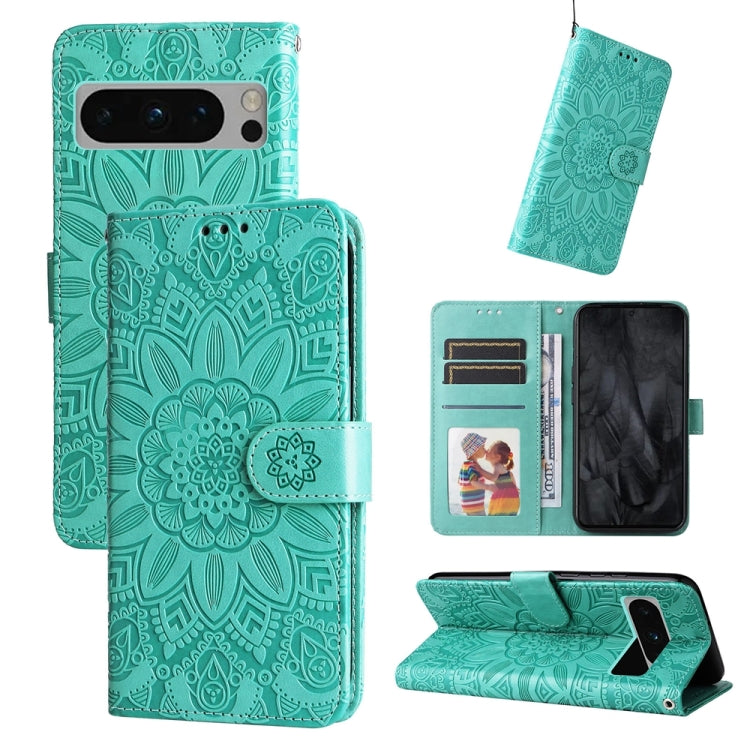 Embossed Sunflower Leather Phone Case, Series 1 My Store