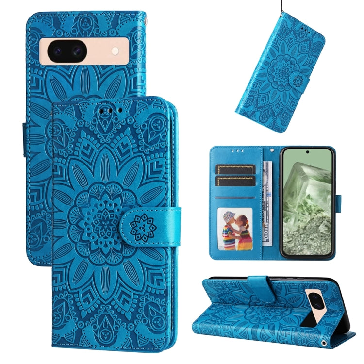 Embossed Sunflower Leather Phone Case, Series 1 My Store