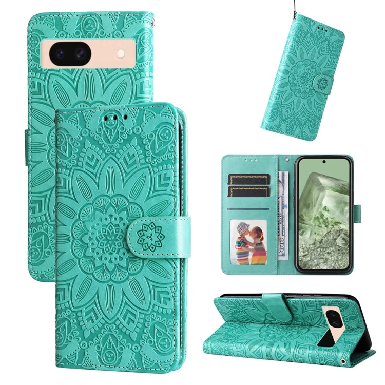 Embossed Sunflower Leather Phone Case, Series 1 My Store