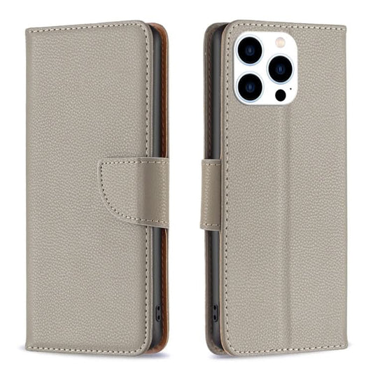 Litchi Texture Pure Color Flip Leather Phone Case, Series 1