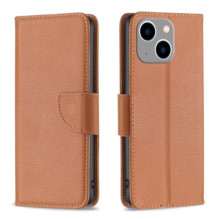 Litchi Texture Pure Color Flip Leather Phone Case, Series 1