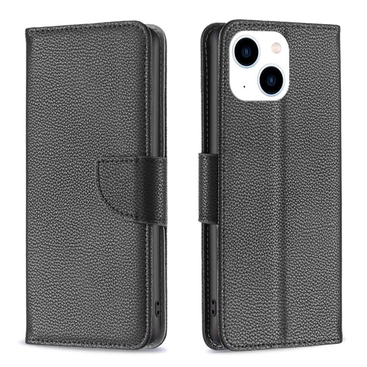 Litchi Texture Pure Color Flip Leather Phone Case, Series 2