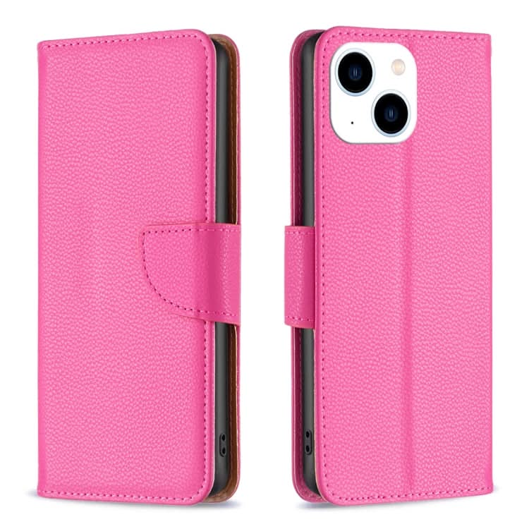 Litchi Texture Pure Color Flip Leather Phone Case, Series 2