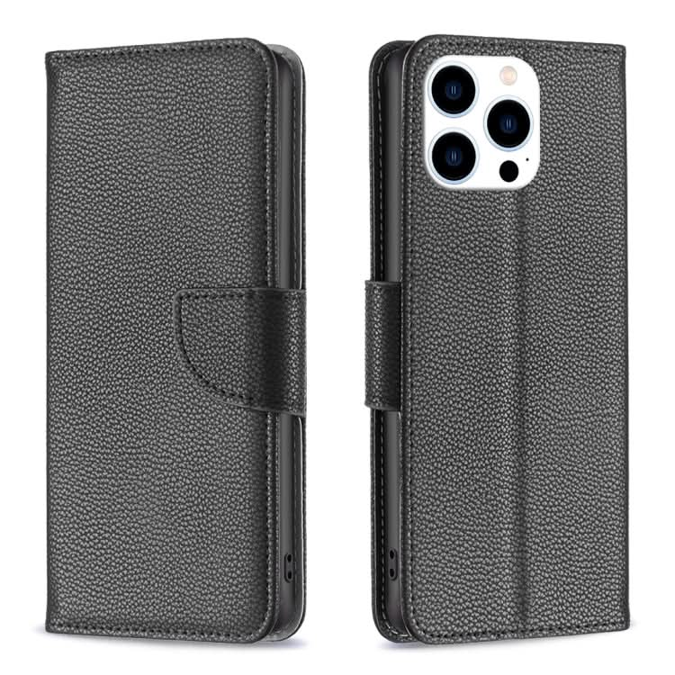 Litchi Texture Pure Color Flip Leather Phone Case, Series 3