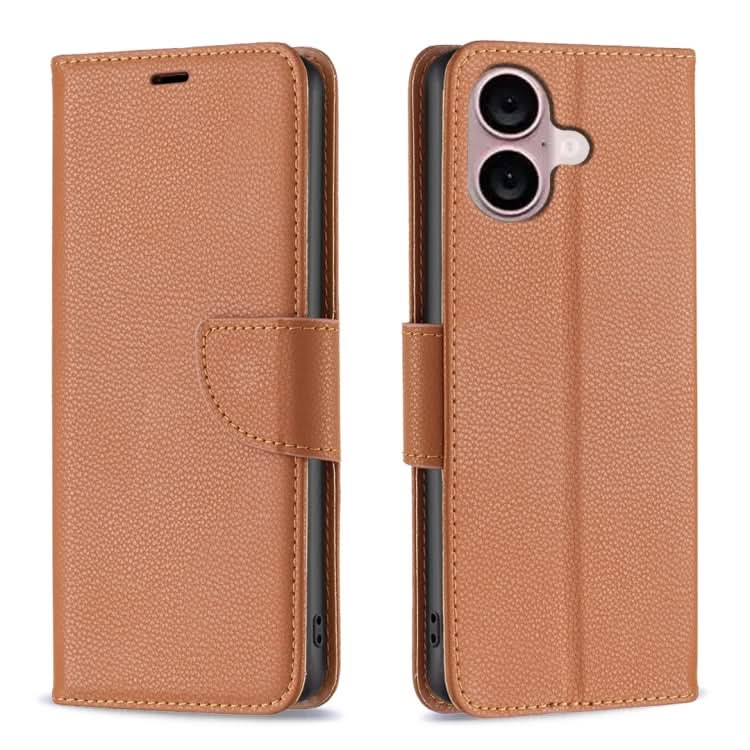 Litchi Texture Pure Color Flip Leather Phone Case, Series 2