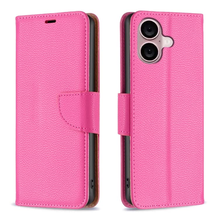 Litchi Texture Pure Color Flip Leather Phone Case, Series 2