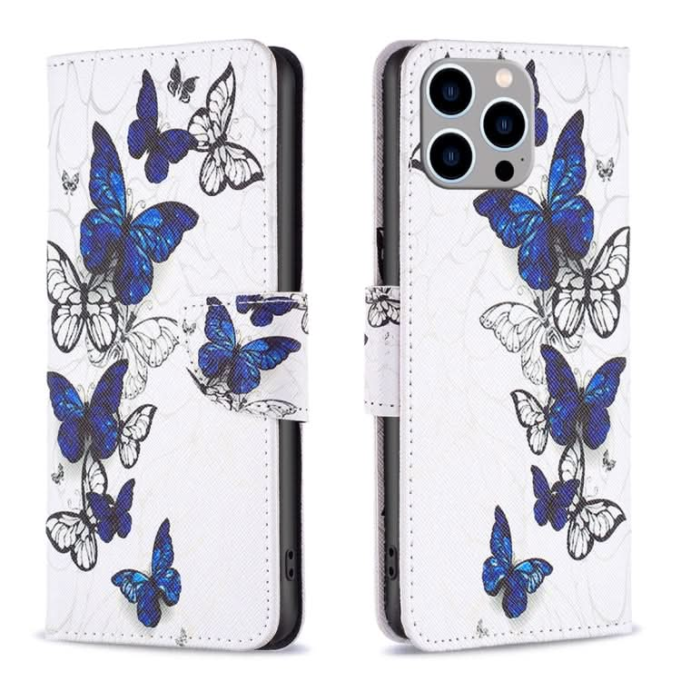 Colored Drawing Pattern Flip Leather Phone Case, Series 3