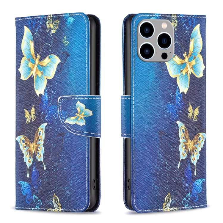 Colored Drawing Pattern Flip Leather Phone Case, Series 3