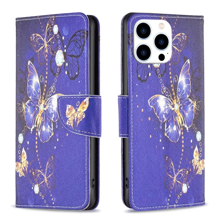 Colored Drawing Pattern Flip Leather Phone Case, Series 1