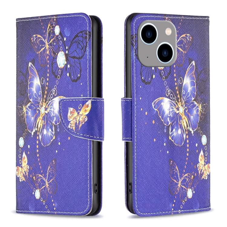 Colored Drawing Pattern Flip Leather Phone Case, Series 1