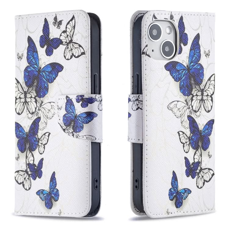 Colored Drawing Pattern Flip Leather Phone Case, Series 2