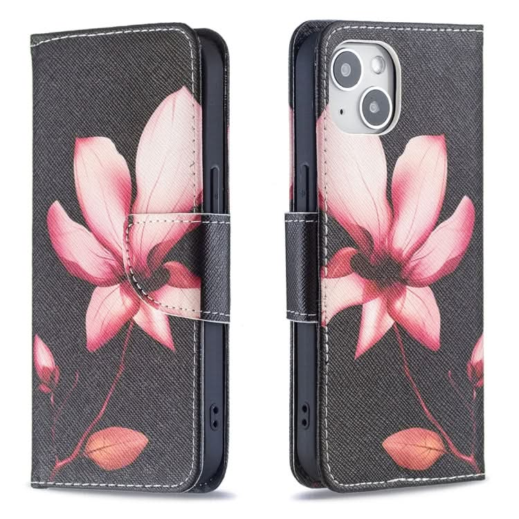 Colored Drawing Pattern Flip Leather Phone Case, Series 2