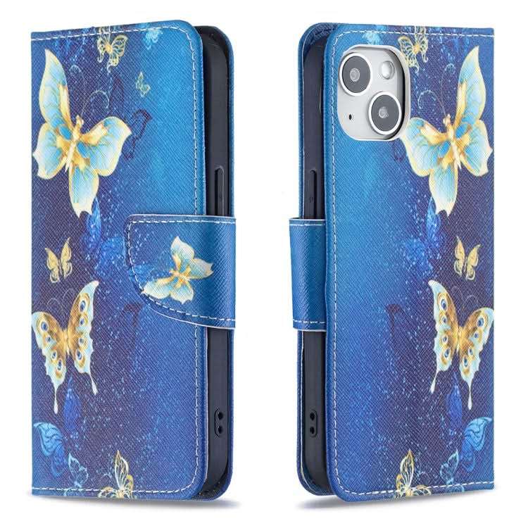 Colored Drawing Pattern Flip Leather Phone Case, Series 2