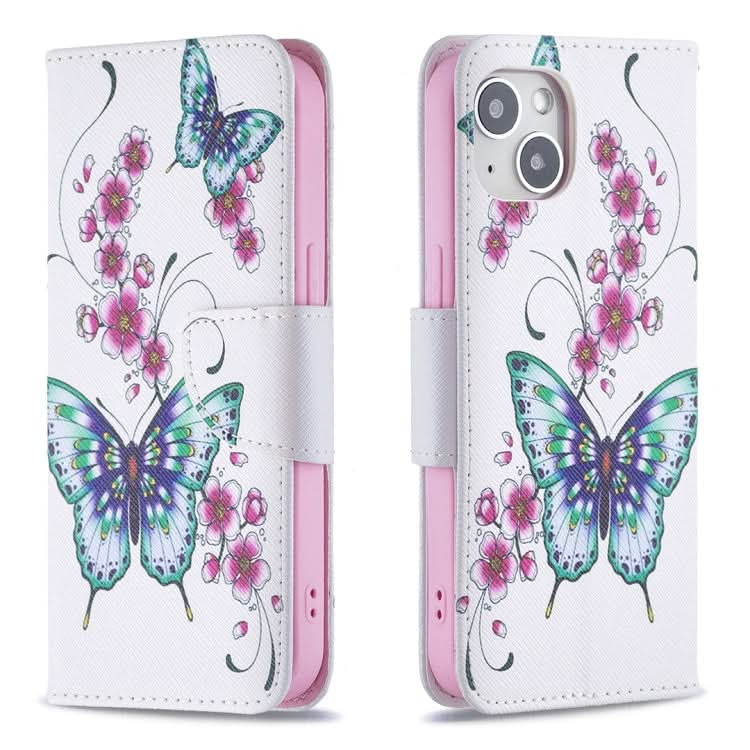 Colored Drawing Pattern Flip Leather Phone Case, Series 2