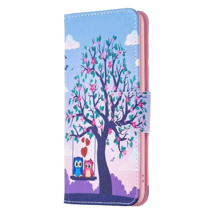 Colored Drawing Pattern Flip Leather Phone Case, Series 3