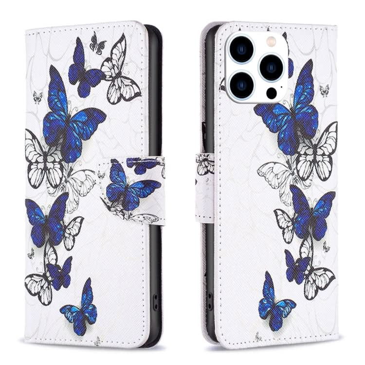 Colored Drawing Pattern Flip Leather Phone Case, Series 3