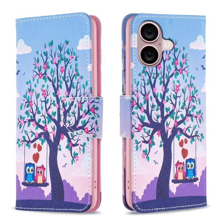 Colored Drawing Pattern Flip Leather Phone Case, Series 2