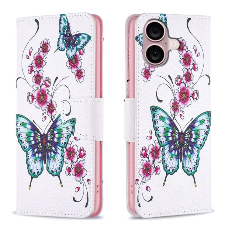 Colored Drawing Pattern Flip Leather Phone Case, Series 2