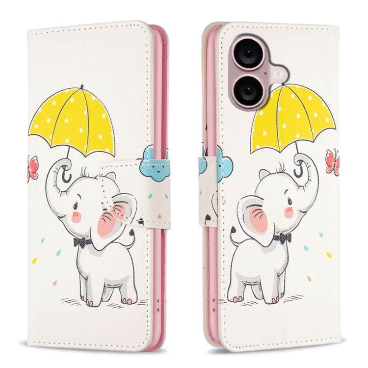 Colored Drawing Pattern Flip Leather Phone Case, Series 2