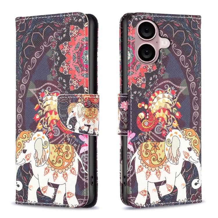 Colored Drawing Pattern Flip Leather Phone Case, Series 2