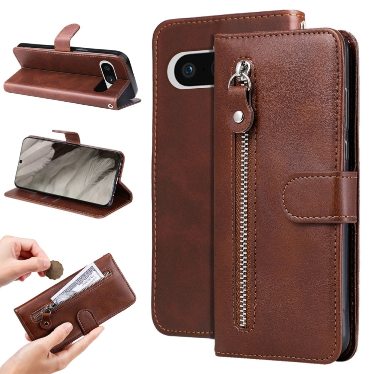 Fashion Calf Texture Zipper Leather Phone Case, Series 2 My Store