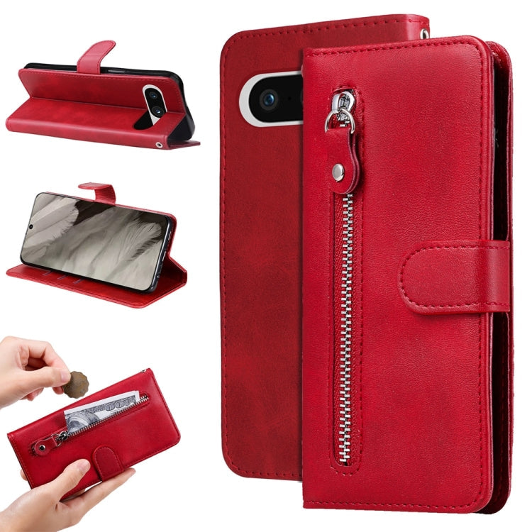 Fashion Calf Texture Zipper Leather Phone Case, Series 2 My Store