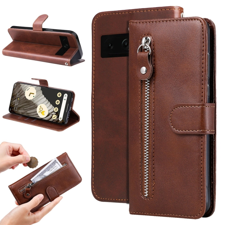 Fashion Calf Texture Zipper Leather Phone Case, Series 1 My Store