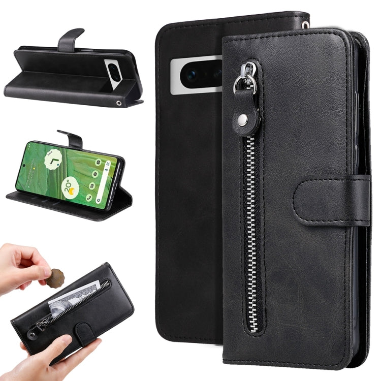 Fashion Calf Texture Zipper Leather Phone Case, Series 1 My Store