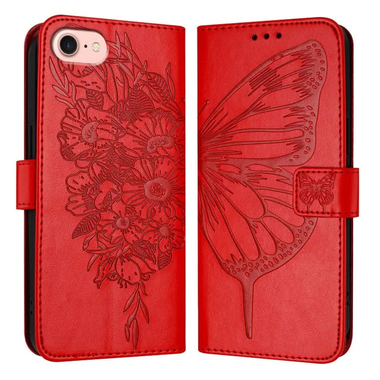 Embossed Butterfly Leather Phone Case, Series 2