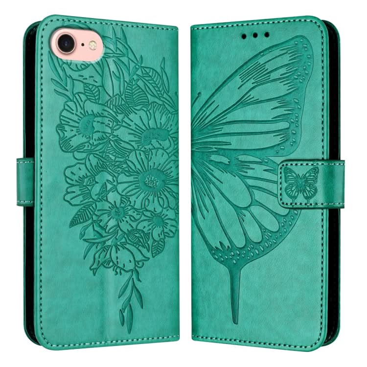 Embossed Butterfly Leather Phone Case, Series 2