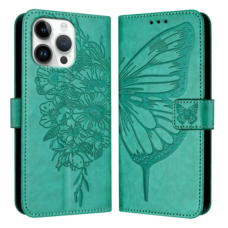 Embossed Butterfly Leather Phone Case, Series 3