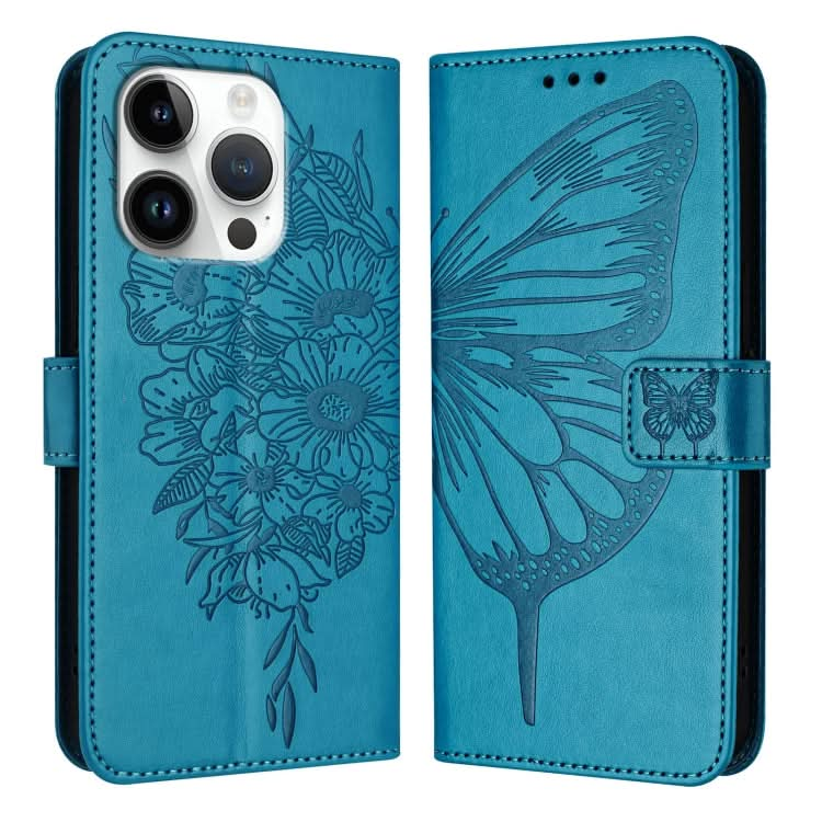 Embossed Butterfly Leather Phone Case, Series 2