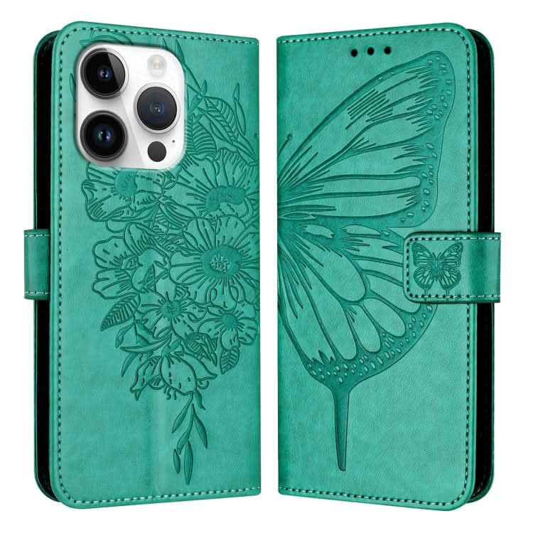 Embossed Butterfly Leather Phone Case, Series 2