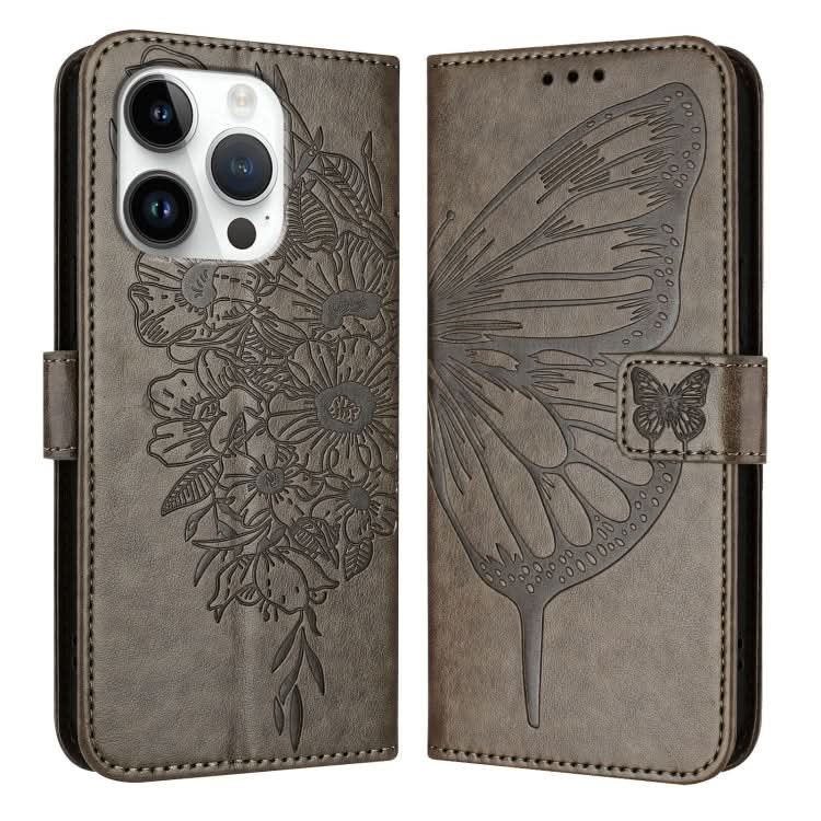 Embossed Butterfly Leather Phone Case, Series 2