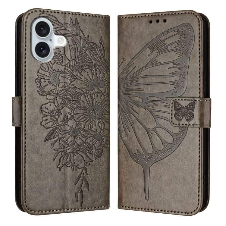 Embossed Butterfly Leather Phone Case, Series 1