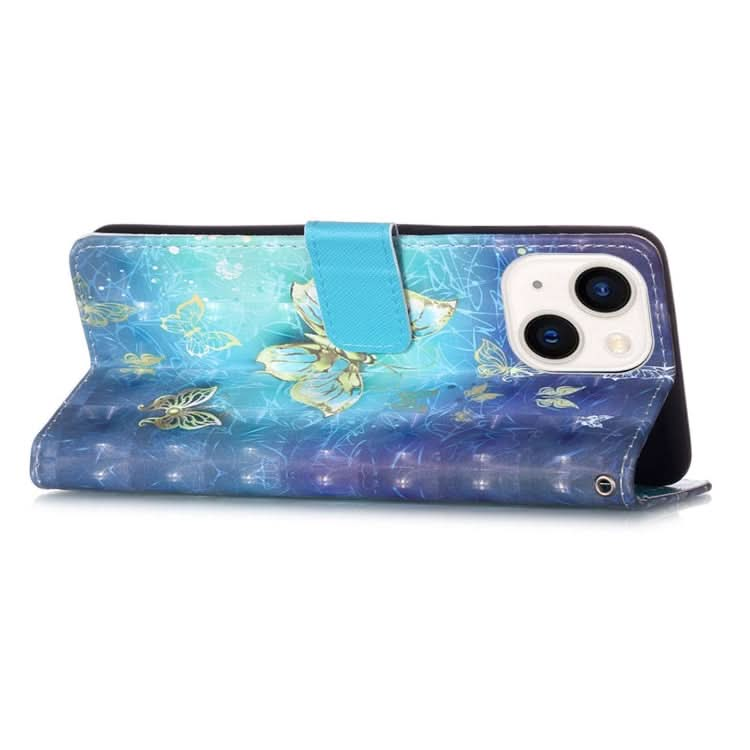 3D Painting Horizontal Flip Leather Phone Case, Series 3