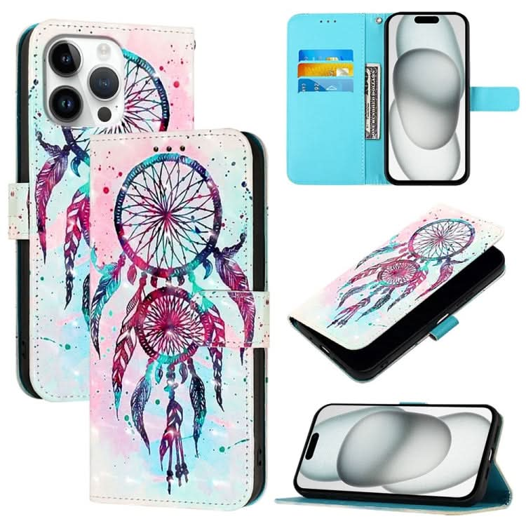 3D Painting Horizontal Flip Leather Phone Case, Series 3