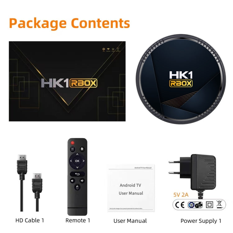 HK1RBOX H8-H618 Android 12.0 Allwinner H618 Quad Core Smart TV Box Reluova