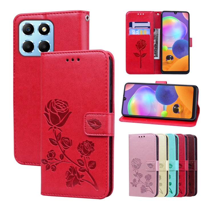 Rose Embossed Flip PU Leather Phone Case, Series 1