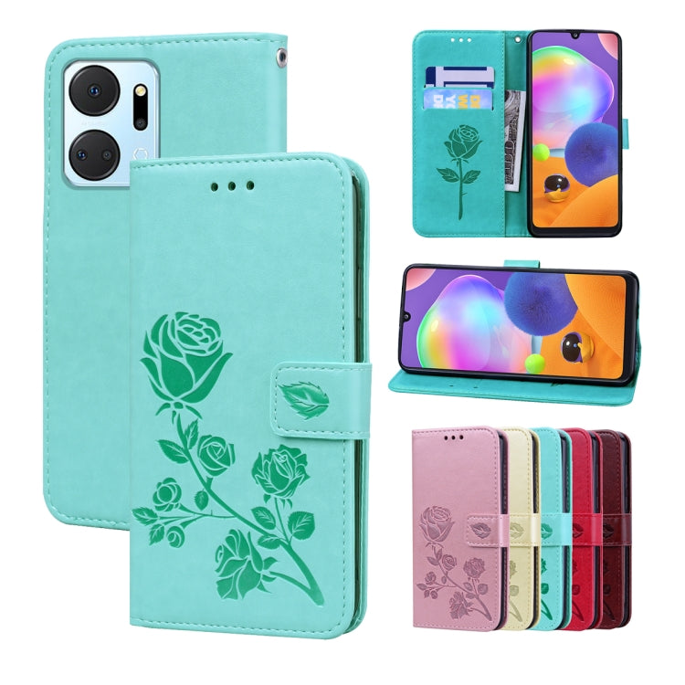 Rose Embossed Flip PU Leather Phone Case, Series 1