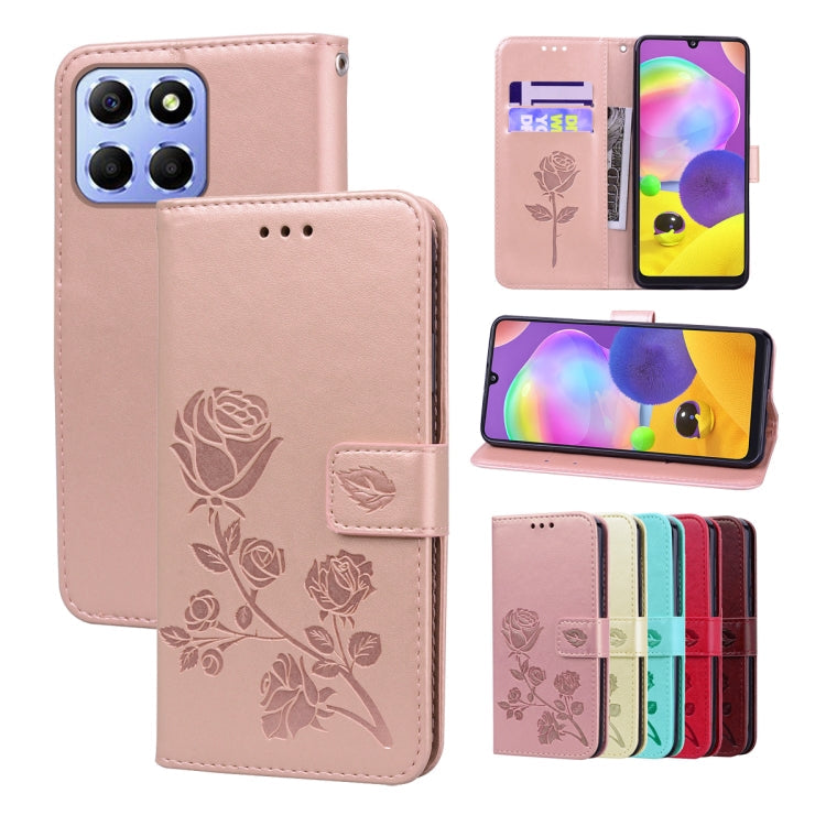 Rose Embossed Flip PU Leather Phone Case, Series 2