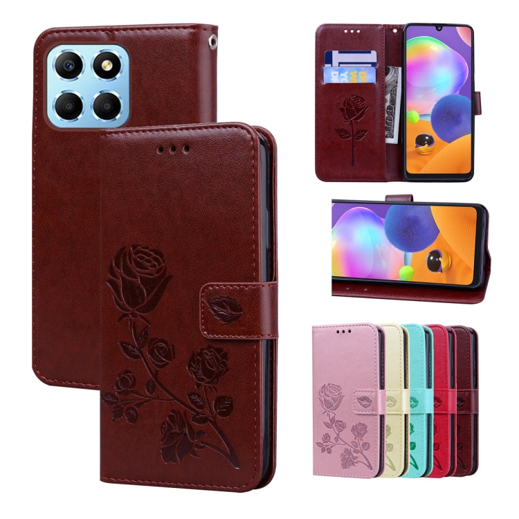 Rose Embossed Flip PU Leather Phone Case, Series 2