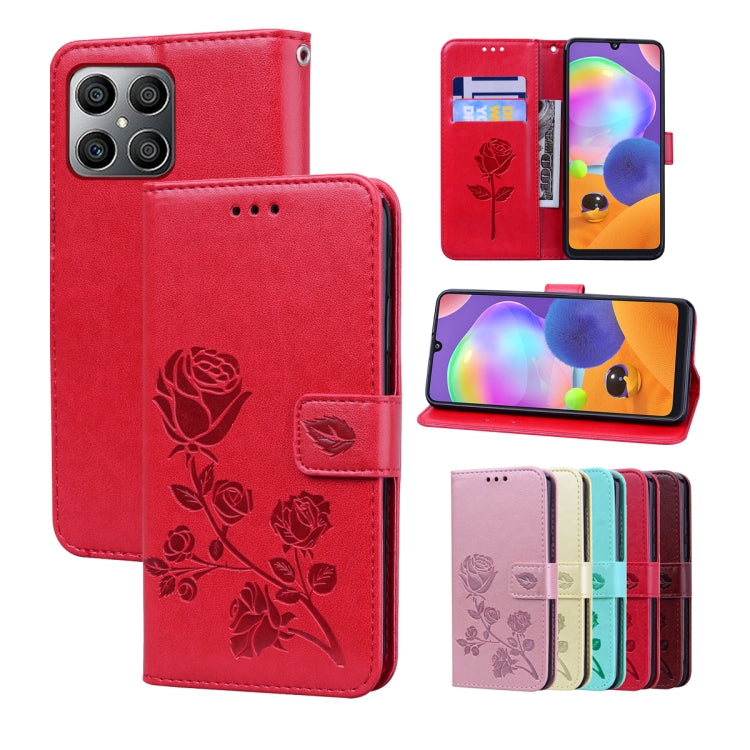 Rose Embossed Flip PU Leather Phone Case, Series 1