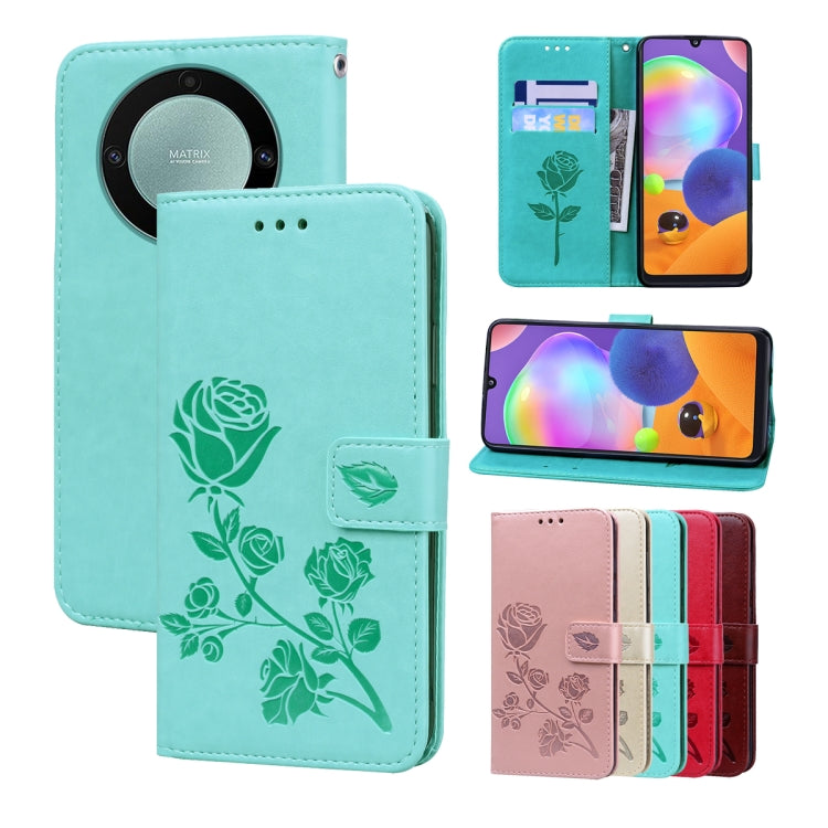 Rose Embossed Flip PU Leather Phone Case, Series 1