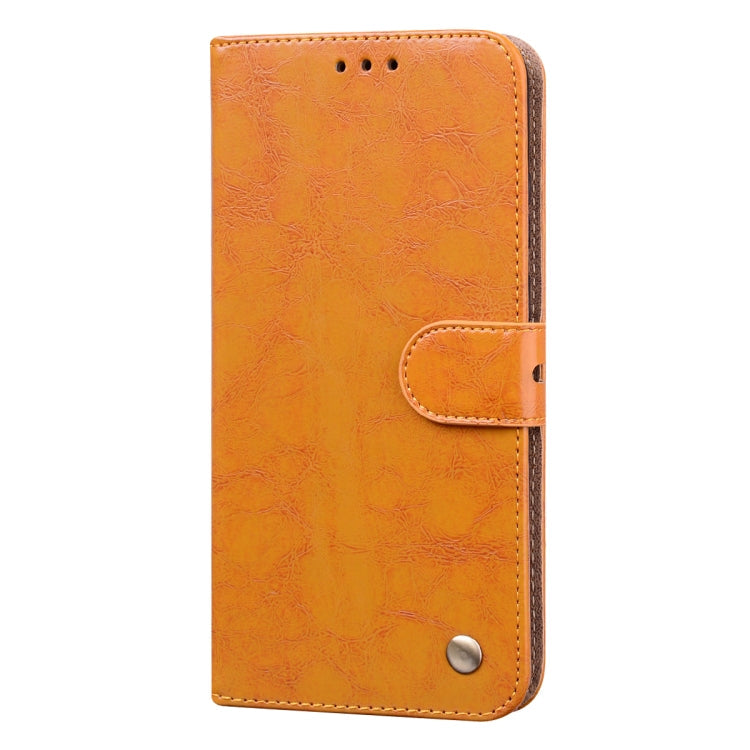 Oil Wax Texture Leather Phone Case My Store